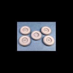 1/35 WWII Jeep 7.50x16 Military Pattern Wheels for Meng kits