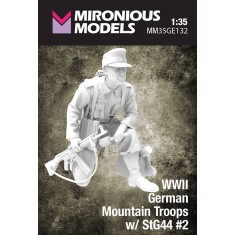 1/35 WWII German Mountain Troops I with StG 44 #2