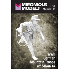 1/35 WWII German Mountain Troops I with StG 44 #4