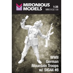 1/35 WWII German Mountain Troops I with StG 44 #8