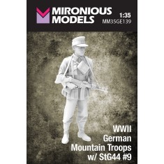 1/35 WWII German Mountain Troops I with StG 44 #9