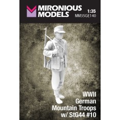 1/35 WWII German Mountain Troops I with StG 44 #10