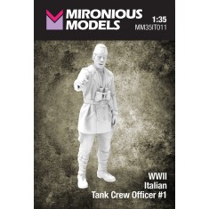 1/35 WWII Italian Tank Crew Officer #1