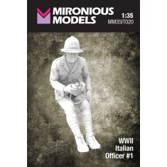 1/35 WWII Italian Officer #1