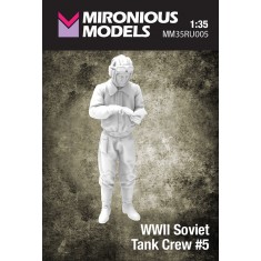 1/35 WWII Soviet Tank Crew #5