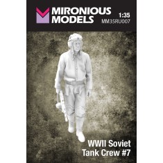 1/35 WWII Soviet Tank Crew #7