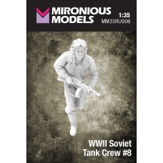 1/35 WWII Soviet Tank Crew #8