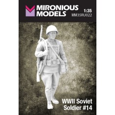 1/35 WWII Soviet Soldier #14
