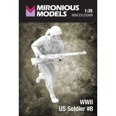 1/35 WWII US Soldier #8