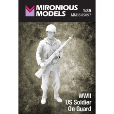 1/35 WWII US Soldier On Guard