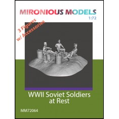 1/72 WWII Soviet Soldiers at Rest