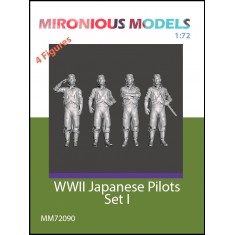1/72 WWII Japanese Pilots Set I (4 figures)