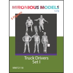 1/72 Truck Drivers Set I (5 figures)