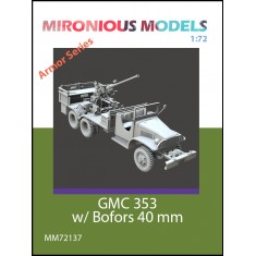1/72 GMC 353 with Bofors 40 mm