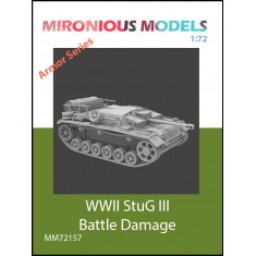 1/72 StuG III Battle Damage