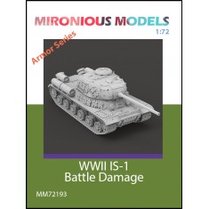 1/72 WWII IS-1 Battle Damage