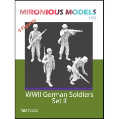 1/72 WWII German Soldiers Set II