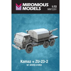 1/72 Kamaz + ZU-23-2 with Ammo Crates
