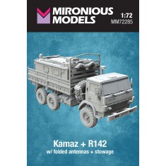 1/72 Kamaz + R142 with Folded Antennas + Stowage