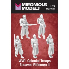1/72 WWI Colonial Troops Zouaves Riflemen II