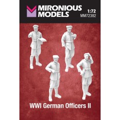 1/72 WWI German Officers II