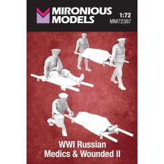 1/72 WWI Russian Medics and Wounded II