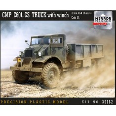 1/35 CMP C60L GS Truck with Winch (3 ton 4x4 Chassis Cab 11)