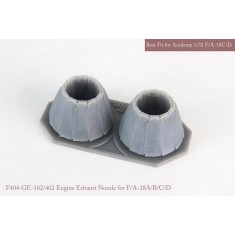 1/32 [SE] F/A-18A/B/C/D Exhaust Nozzle set (closed) for Academy kits