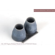 1/48 [SE] SU-27/30/33 Exhaust Nozzle set (closed) for HobbyBoss kits
