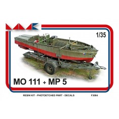 1/35 MO 111 Mocal Army River Ship and MP 5 Trailer