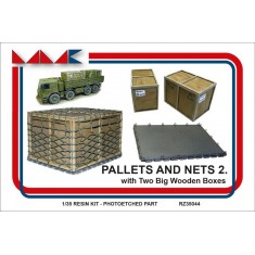 1/35 Pallets & Nets 2 - Big Wooden Boxes (2pcs)