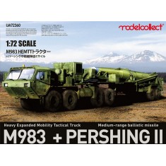 1/72 USA M983 Hemtt Tractor w/Pershing II Missile Erector Launcher