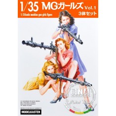 1/35 Machine Gun Girls (3 Figures)