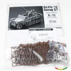 Workable Track Set for 1/35 SdKfz 10 Demag D7 (90 links) with Sprocket