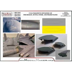 1/48 F-35A Parachute Container Cap for Belgian/Dutch/Finish/Polish Planes