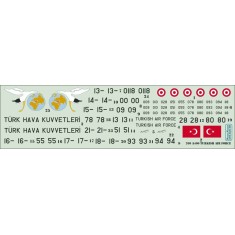 1/144 Turkish Air Force A400M Aircraft Decals