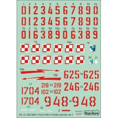 1/48 MiG-17/Lim-5/6 in Polis service vol.1 (decal)