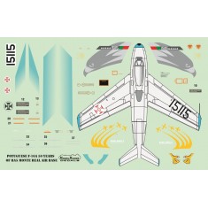 1/48 Portuguese F-16A BA5 Monte Real Air Base 50th Anniversary Decals