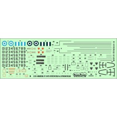 1/48 Greek F-16's Stencils and Insignias (decal)