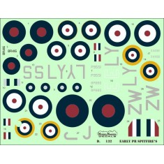 1/48 Early PR Spitfires (decal)