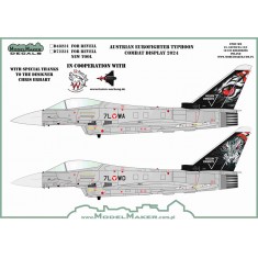 1/72 Austrian Eurofighter Typhoon Combat Display 2024 (decal)