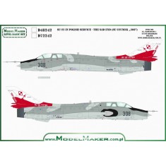 1/48 Su-22 in Polish service Decal - THE SAD END (Su-22UM3k "308")