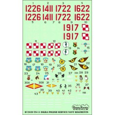 1/72 TS-11 Iskra Vol.3 Navy Regiments Decals
