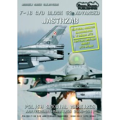 1/72 Polish F-16C/D Anniversary Markings 2006-2011 Decals