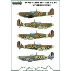 1/72 Spitfire Mk. I/II Polish service (decal)