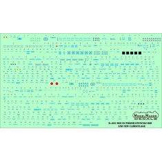 1/72 MiG-29 Polish Stencils (decal)