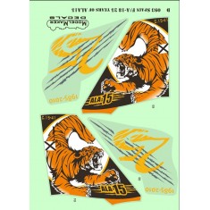 1/72 Spanish F/A-18 ALA15 25th Anniversary Decals