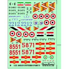 1/72 Asian Fitters Part I (decal)