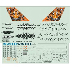 1/72 Greek F-16 Nato Tiger Meet 2016 (decal)
