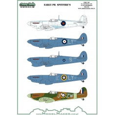 1/72 Early PR Spitfires (decal)